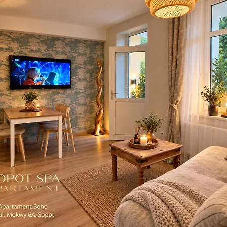 아파트 Sopot Spa Apartament 소포트