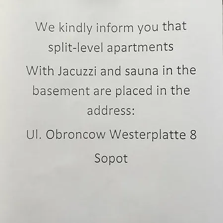 Sopot Spa Apartament